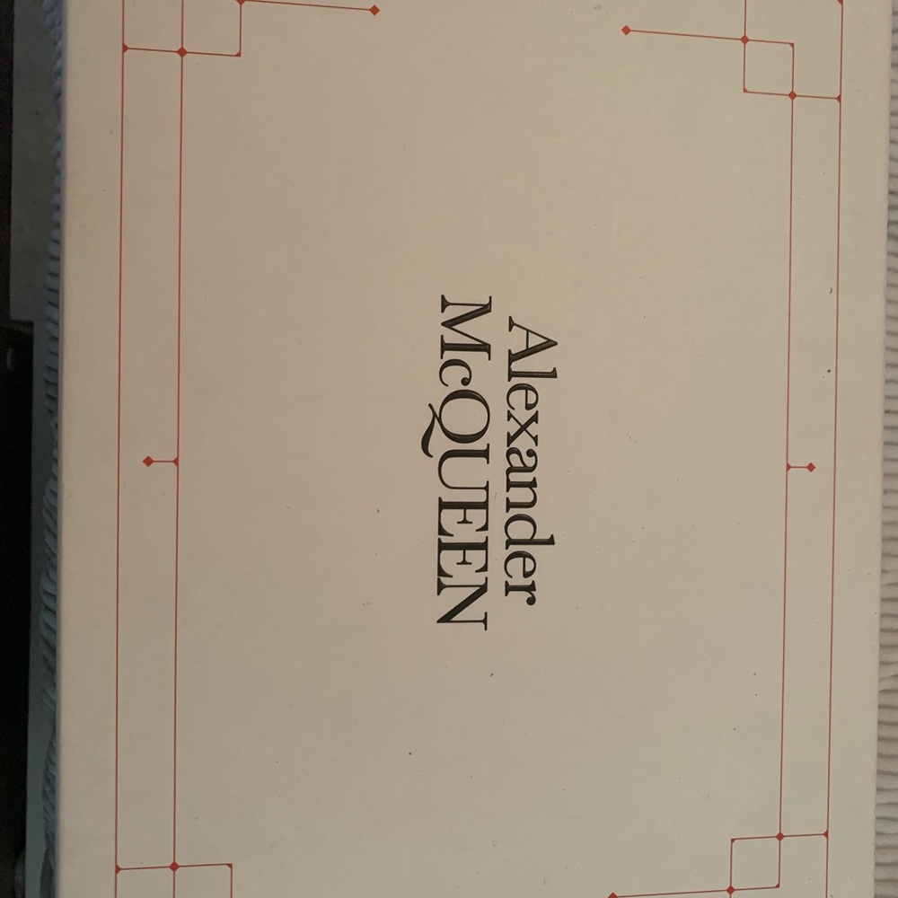 Alexander McQueen White and Red Coffee Table Book